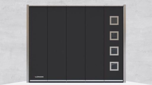 LOMAX Schiebetor – Edelstahl 303